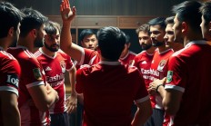 乐鱼体育在线登录-鹿岛鹿角队长激励全队，挑战强敌士气高昂
